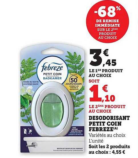DESODORISANT PETIT COIN FEBREZE