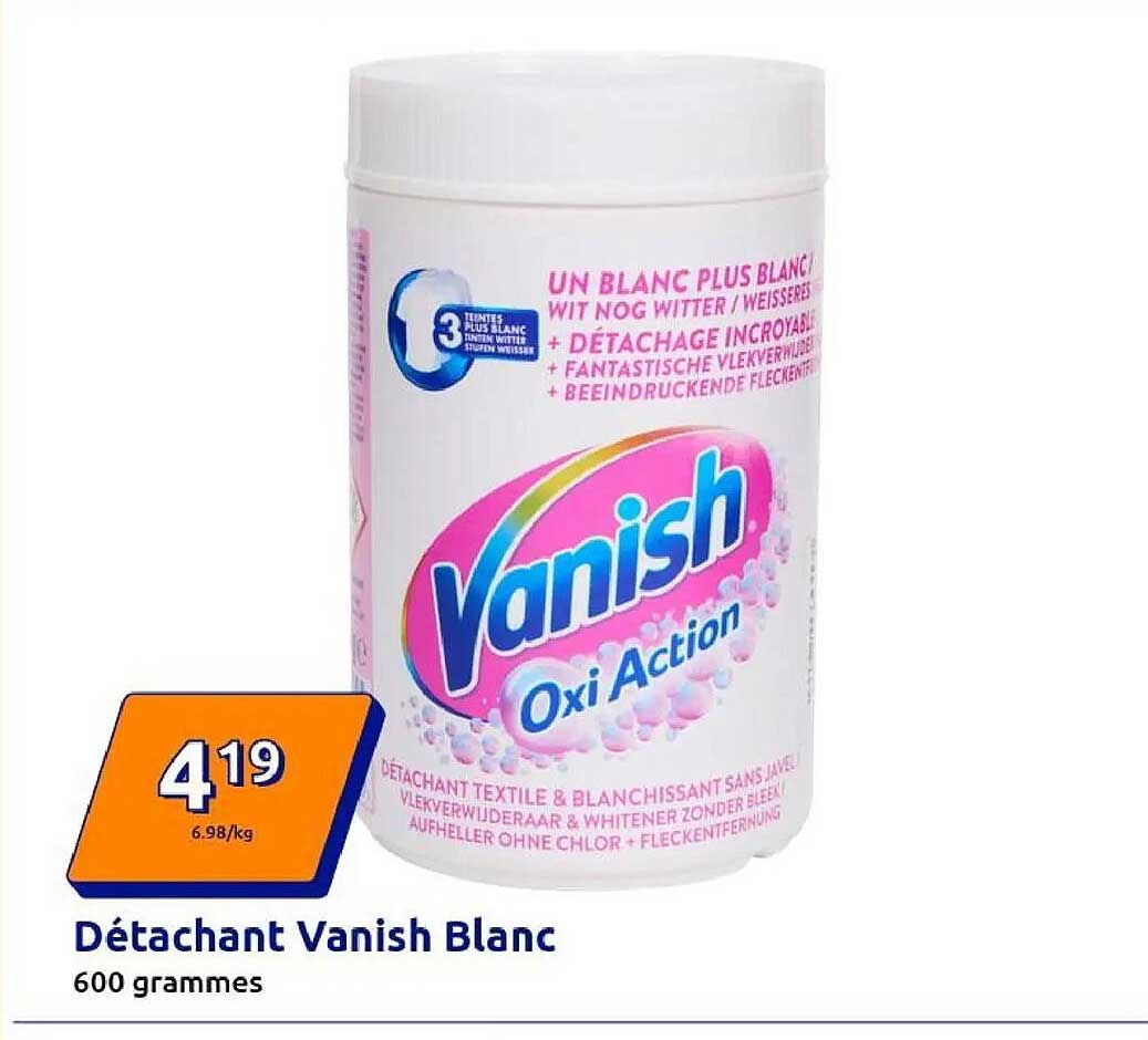 Détachant Vanish Blanc