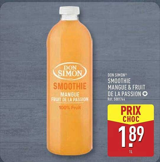 DON SIMON SMOOTHIE MANGUE & FRUIT DE LA PASSION