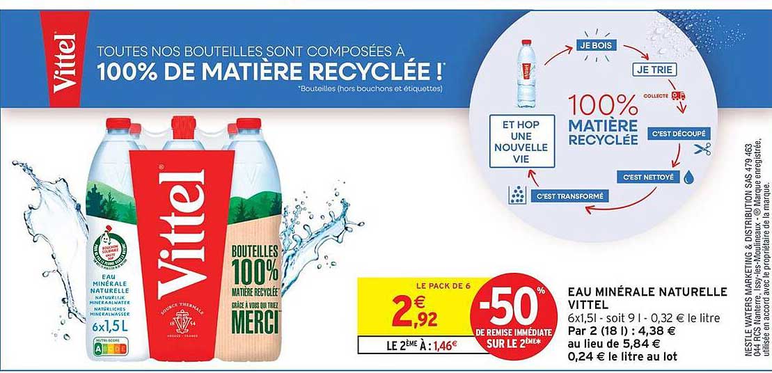 EAU MINÉRALE NATURELLE VITTEL