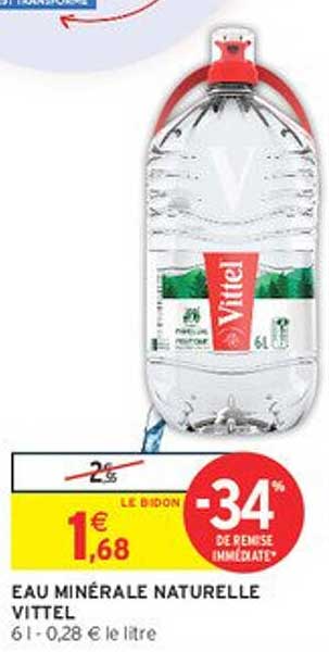 EAU MINÉRALE NATURELLE VITTEL