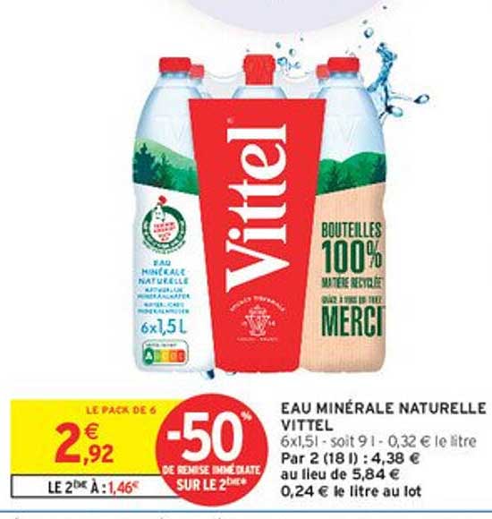 EAU MINÉRALE NATURELLE VITTEL