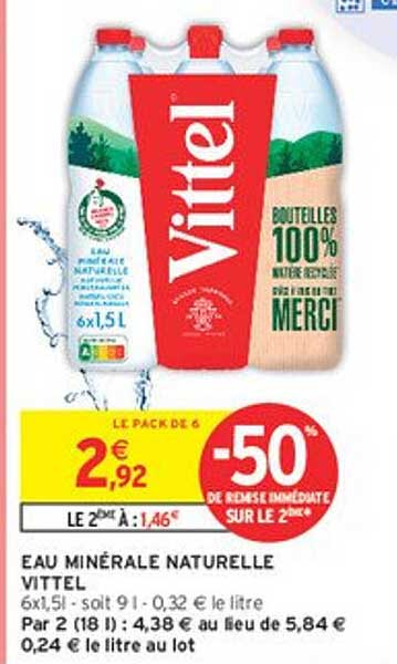 EAU MINÉRALE NATURELLE VITTEL