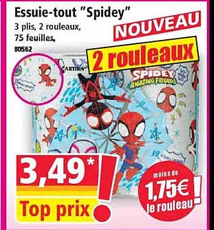 Essuie-tout "Spidey"