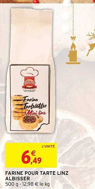 FARINE POUR TARTE LINZ ALBISSER