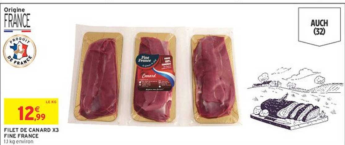 FILET DE CANARD X3 FINE FRANCE