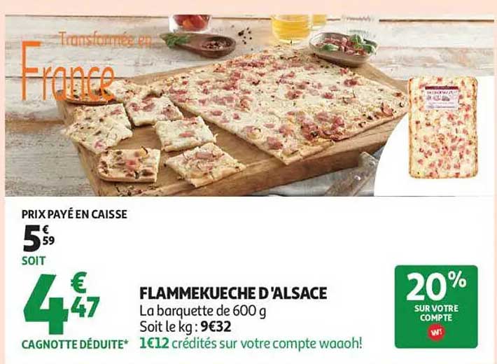 FLAMMEKUECHE D'ALSACE