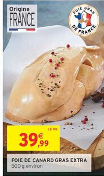 Foie de canard gras extra