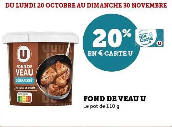 FOND DE VEAU U