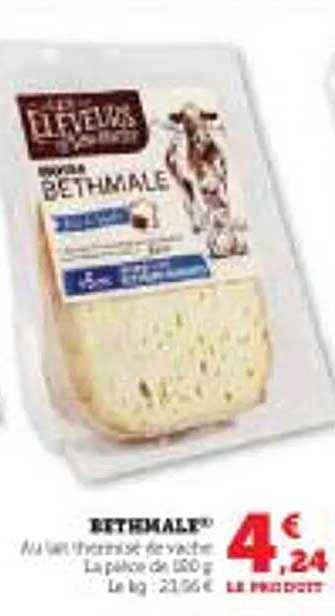 FROMAGE BETHMALE