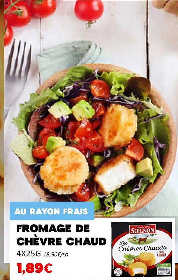 FROMAGE DE CHÈVRE CHAUD