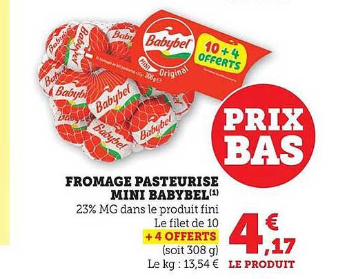 FROMAGE PASTEURISE MINI BABYBEL