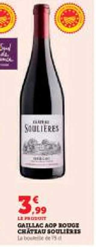 Gaillac AOP Rouge Château Soulières