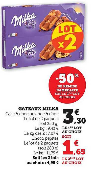 GATEAUX MILKA