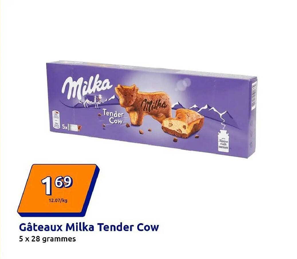 Gâteaux Milka Tender Cow