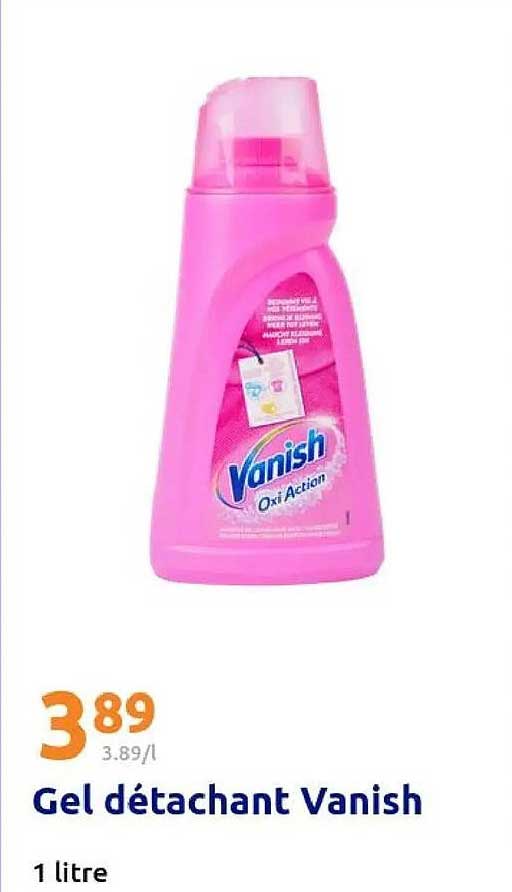 Gel détachant Vanish