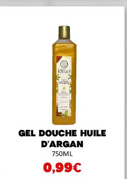 GEL DOUCHE HUILE D'ARGAN