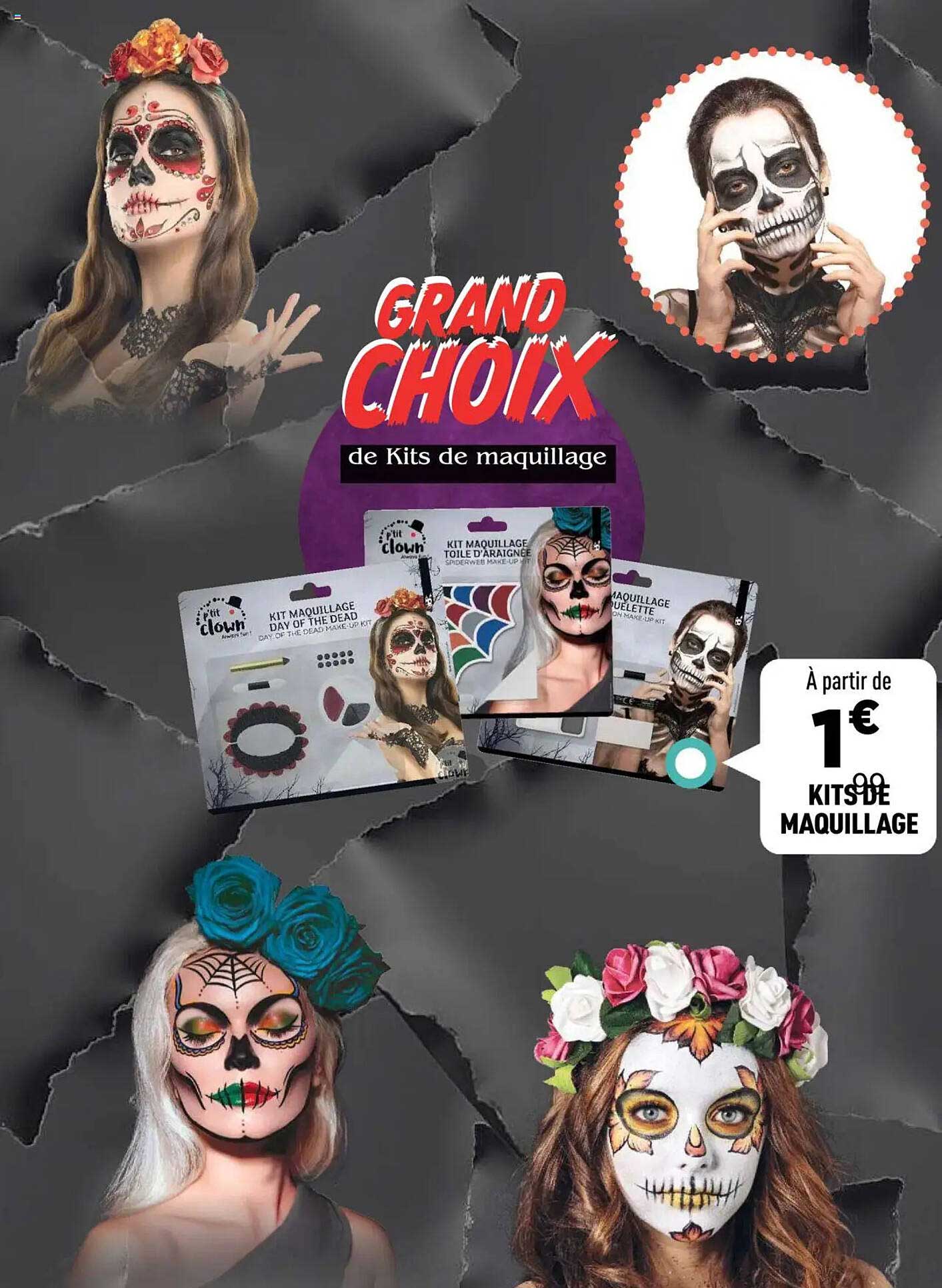 GRAND CHOIX de Kits de maquillage
