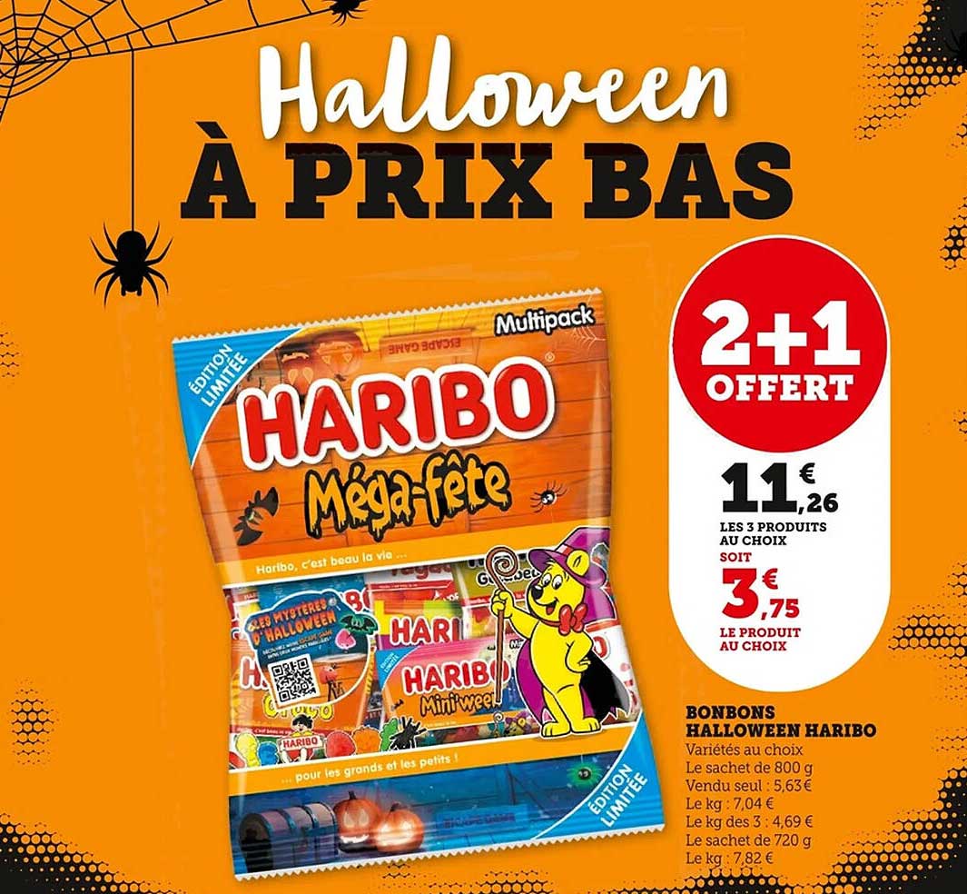 Halloween à prix bas