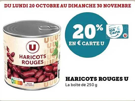 HARICOTS ROUGES U