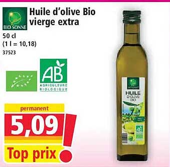 Huile d'olive Bio vierge extra