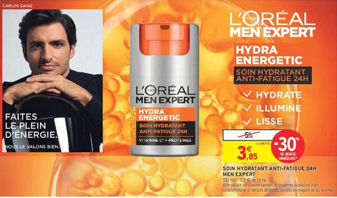 HYDRA ENERGETIC SOIN HYDRATANT ANTI-FATIGUE 24H