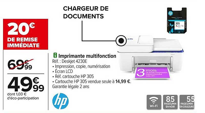 Imprimante multifonction HP Deskjet 4230E
