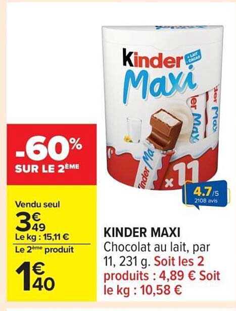KINDER MAXI