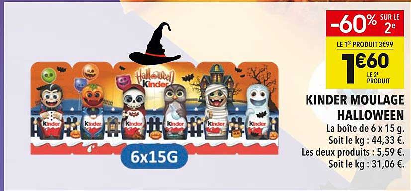 KINDER MOULAGE HALLOWEEN