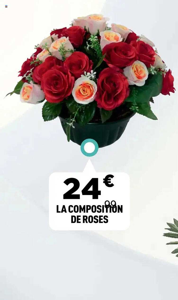 LA COMPOSITION DE ROSES