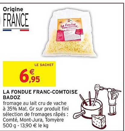 LA FONDUE FRANC-COMTOISE BADOZ