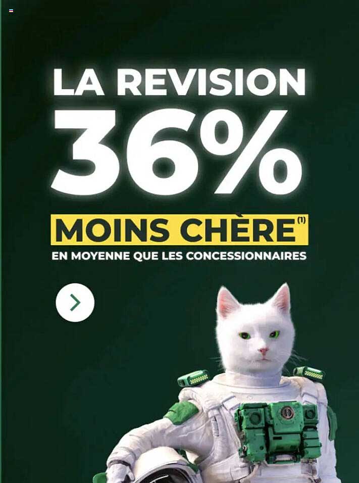 LA REVISION 36% MOINS CHÈRE