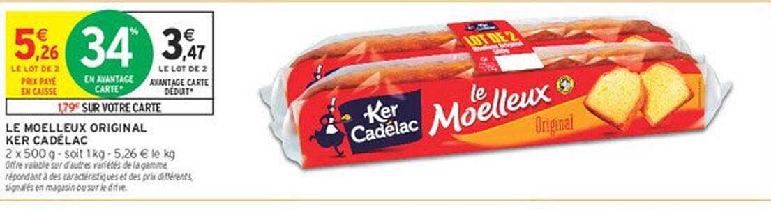 LE MOELLEUX ORIGINAL KER CADÉLAC