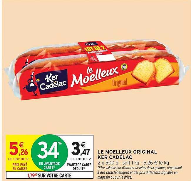 LE MOELLEUX ORIGINAL KER CADÉLAC