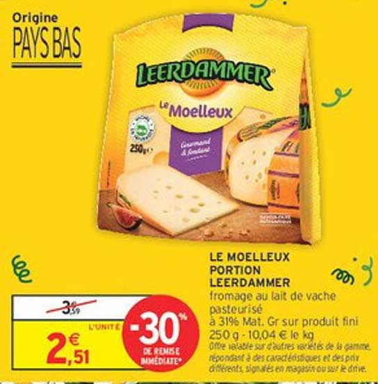LE MOELLEUX PORTION LEERDAMMER