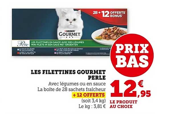 LES FILETTINES GOURMET PERLE