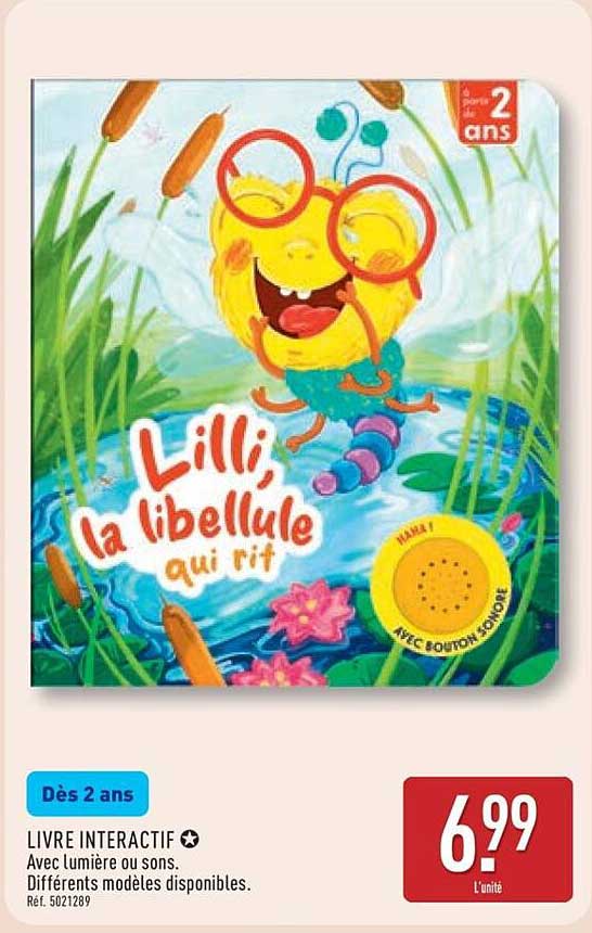 Lilli, la libellule qui rit