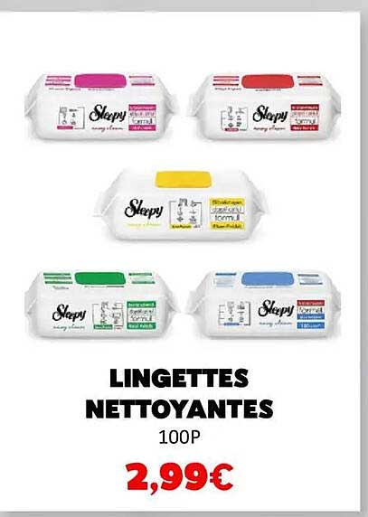 LINGETTES NETTOYANTES
