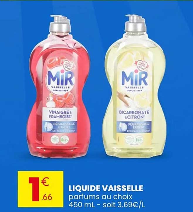 LIQUIDE VAISSELLE parfums au choix
