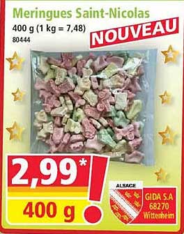 Meringues Saint-Nicolas