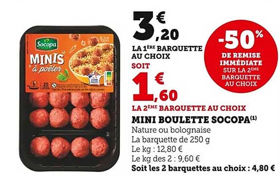 MINI BOULETTE SOCOPA
