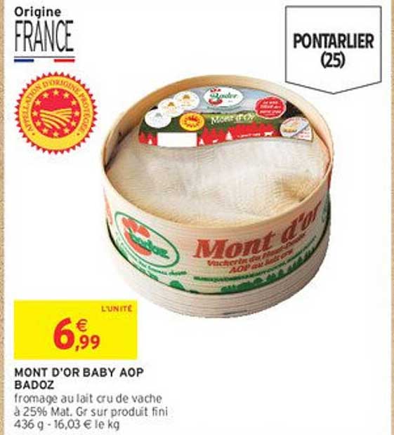 MONT D'OR BABY AOP BADIOZ