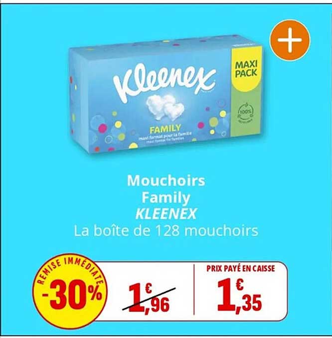 Mouchoirs Family KLEENEX