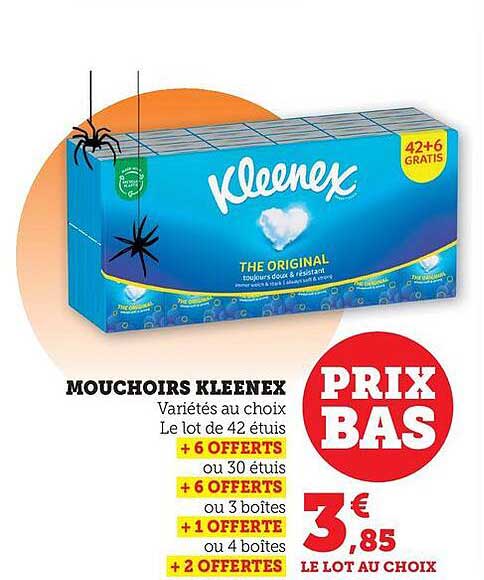MOUCHOIRS KLEENEX