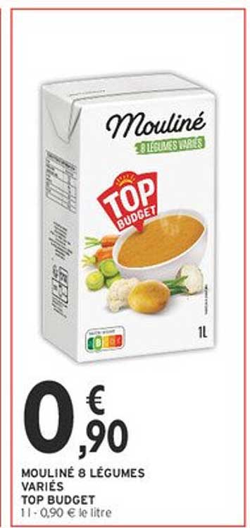 Mouliné 8 Légumes Variés Top Budget
