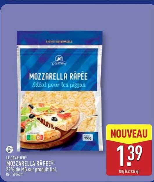 MOZZARELLA RÂPÉE