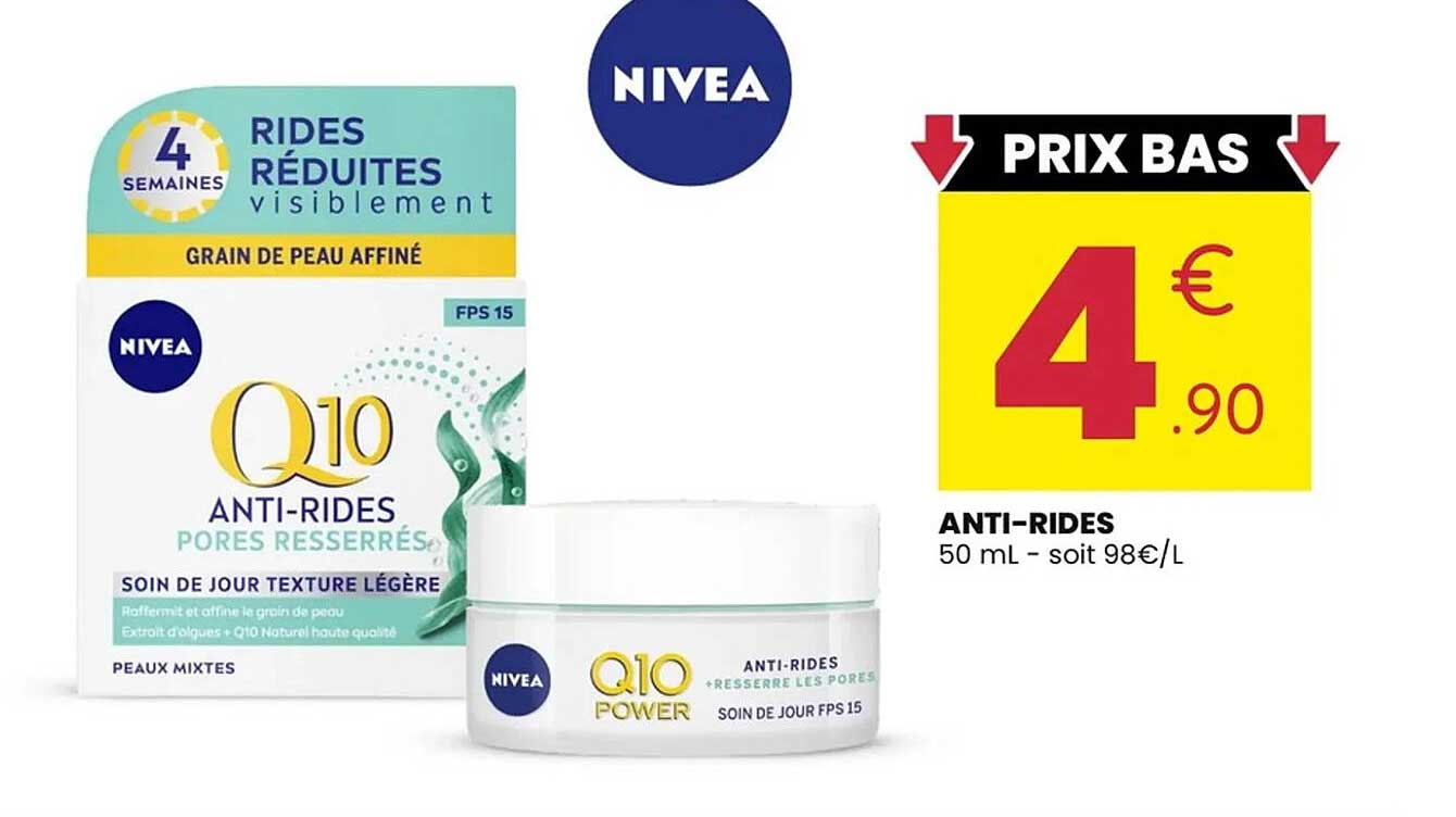 NIVEA Q10 ANTI-RIDES PORESSERRES