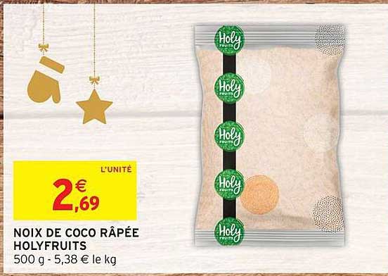 NOIX DE COCO RÂPÉE HOLYFRUITS