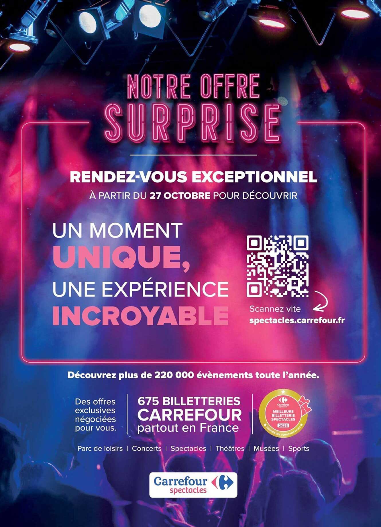 NOTRE OFFRE SURPRISE