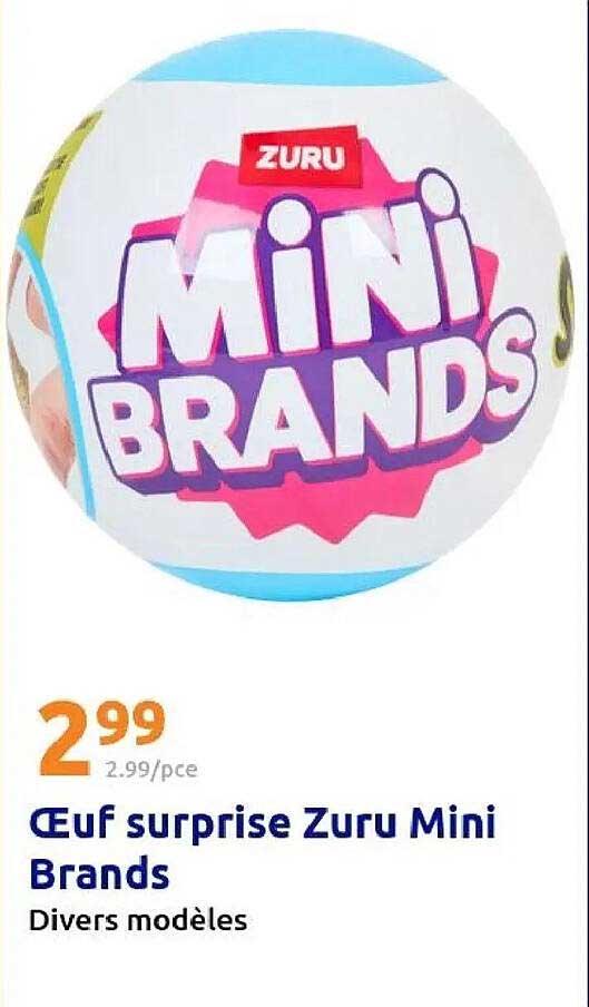 Œuf surprise Zuru Mini Brands